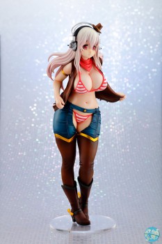 Vorschau: Super Sonic - Super Sonico Statue - Cowgirl Ver.: Vertex Vorschau: Super Sonic - Super Sonico Statue - Cowgirl Ver.: Vertex
