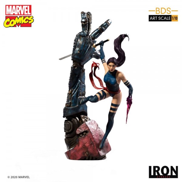 Marvel Comics - Psylocke Statue / BDS Art Scale: Iron Studios