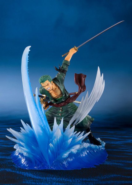 One Piece - Lorenor Zorro Figur / Battler Version - Yakkodori [NEUAUFLAGE]: Tamashii Nation