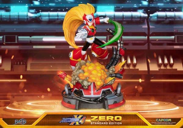 Mega Man X - Zero Statue: First 4 Figures