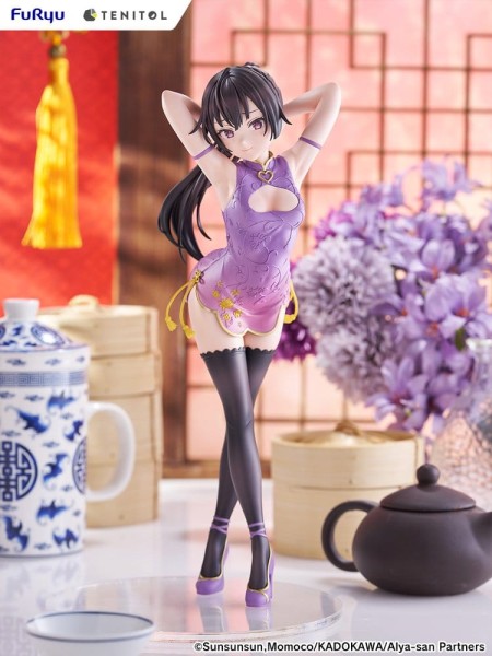 Alya Sometimes Hides Her Feelings in Russian - Yuki Suou Statue / Tenitol Tall - Cheongsam Ver.: Fur
