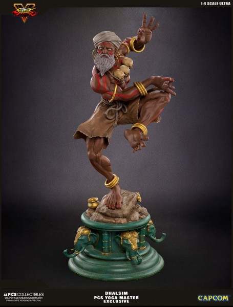 Street Fighter V Ultra - Dhalsim Statue / Yoga Master Exclusive: Pop Culture Shock