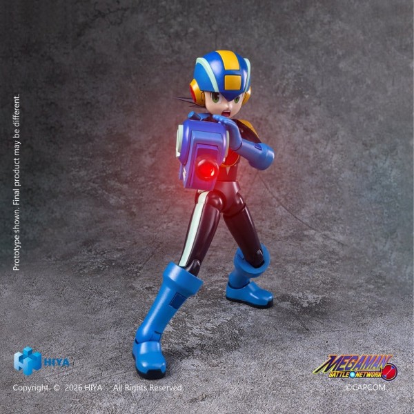 Mega Man - MegaMan.EXE Actionfigur / Exquisite Basic Series: Hiya Toys