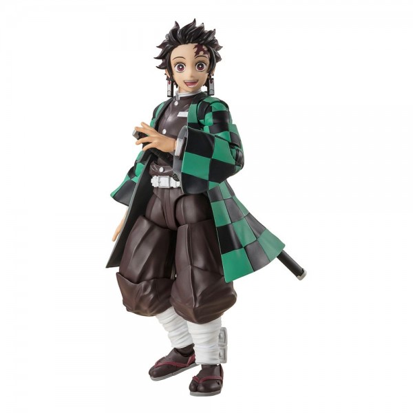 Demon Slayer: Kimetsu no Yaiba - Tanjiro Kamado Actionfigur / S.H. Figuarts: Bandai Tamashii Nation