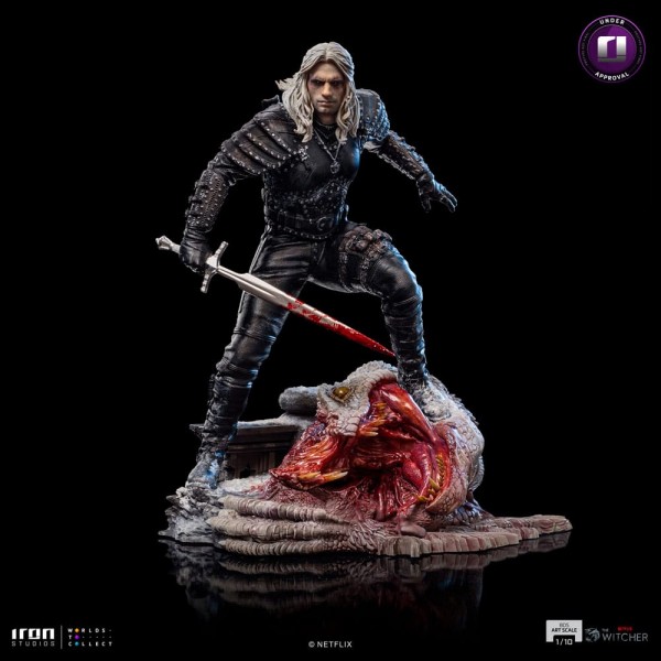 The Witcher BDS Art Scale - Geralt of Riva Statue: Iron Studios