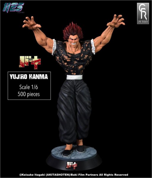 Baki - Yujiro Hanma Statue: HES Collectibles