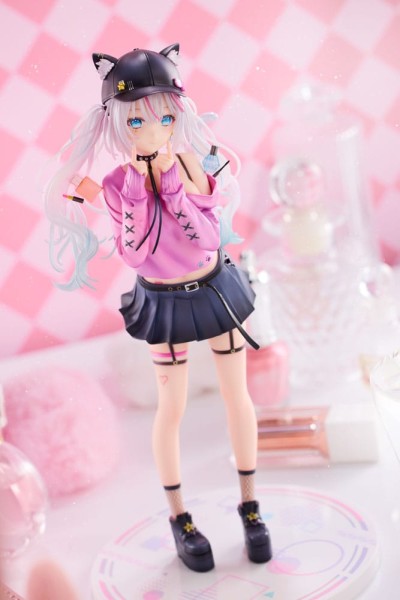 Original Character - Lin*Yu Riyu-chan Statue: Pink Charm