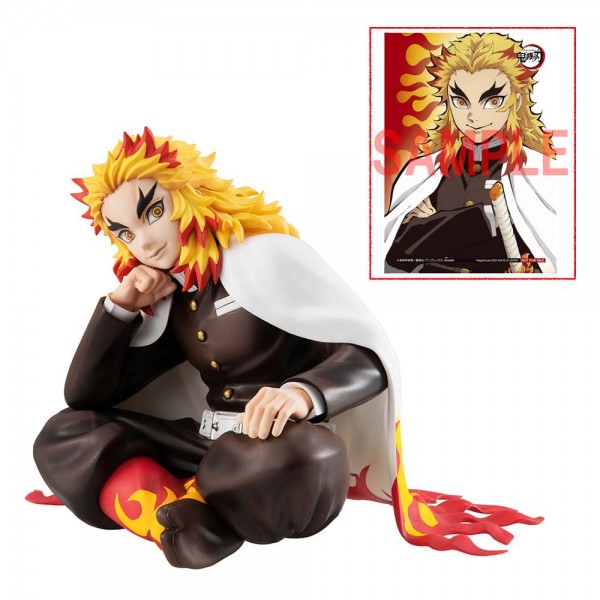 Demon Slayer Kimetsu no Yaiba - Rengoku Kyojuro Statue / Palm Size Deluxe - G.E.M Series: MegaHouse