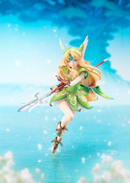 Trials of Mana - Riesz Statue: Flare