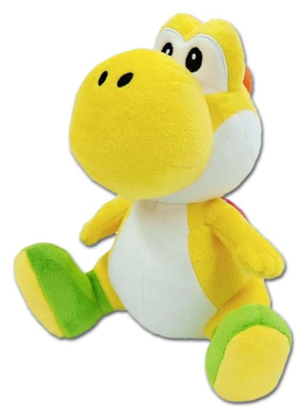 Super Mario - Yoshi Gelb Plüschfigur: Sanei