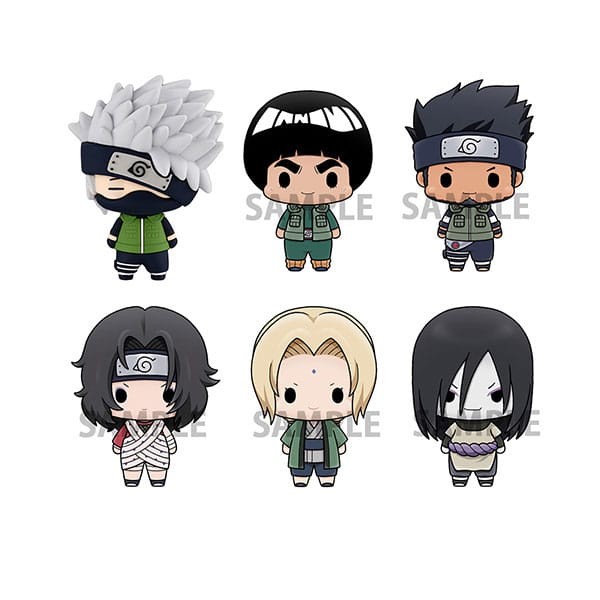 Naruto Shippuden Chokorin - Mascot Series Sammelfiguren / Sortiment (6): MegaHouse