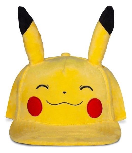 Pokémon - Smiling Pikachu Baseball Cap / Novelty: PCMerch