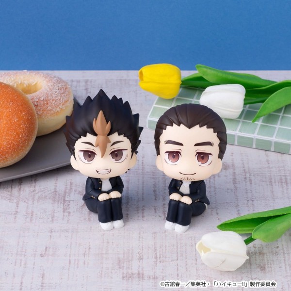 Haikyu!! - Yu Nishinoya & Asahi Azumane Figuren / Look Up (with gift): Megahouse