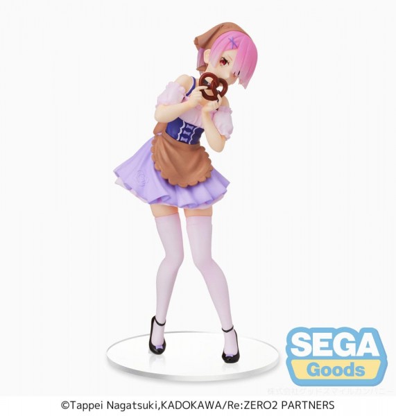 Re:Zero Starting Life in Another World - Ram Figur / Oktoberfest Ver. (re-run): Sega