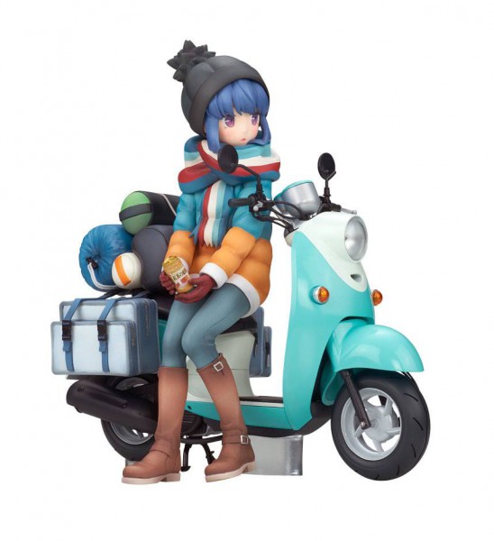 Laid-Back Camp - Rin Shima with Scooter Figur: Alter