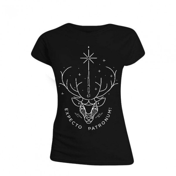 Harry Potter - T-Shirt / Expecto Patronum - Girlie "M": PCM