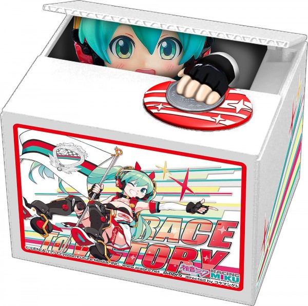 Hatsune Miku GT Project - Spardose mit Sound / Racing Miku 2020 005 Version: Shine