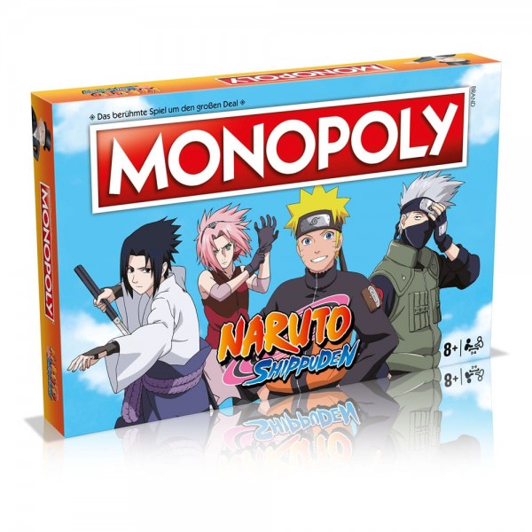 Monopoly - Brettspiel Naruto Shippuden *Deutsche Version*: Winning Moves