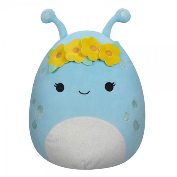 Squishmallows - Plüschfigur Pastel Blue Alien with Flower Crown Natnat: Jazwares