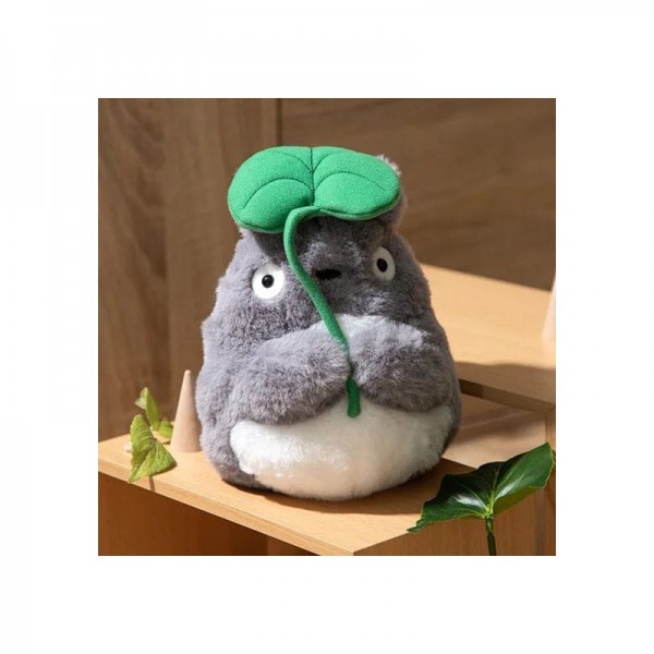 Mein Nachbar Totoro Nakayoshi - Plüschfigur Big Totoro with leaf: Semic