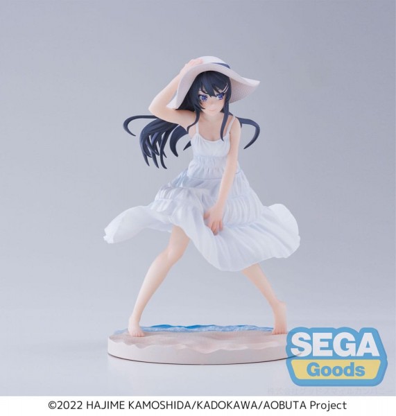 Rascal Does Not Dream of a Bunny Girl Senpai - Mai Sakurajima Statue / Summer Dress - Luminasta: Seg