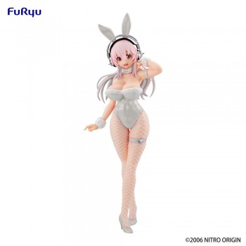 Super Sonico BiCute Bunnies - Pearl Statue / White Ver.: Furyu Super Sonico BiCute Bunnies - Pearl Statue / White Ver.: Furyu