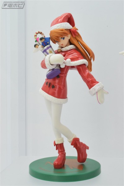 Neon Genesis Evangelion - Asuka Langley Souryuu Figur / Christmas: Sega