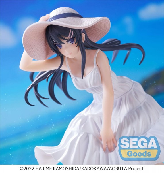 Rascal Does Not Dream of a Bunny Girl Senpai - Mai Sakurajima Statue / Summer Dress - Luminasta: Seg