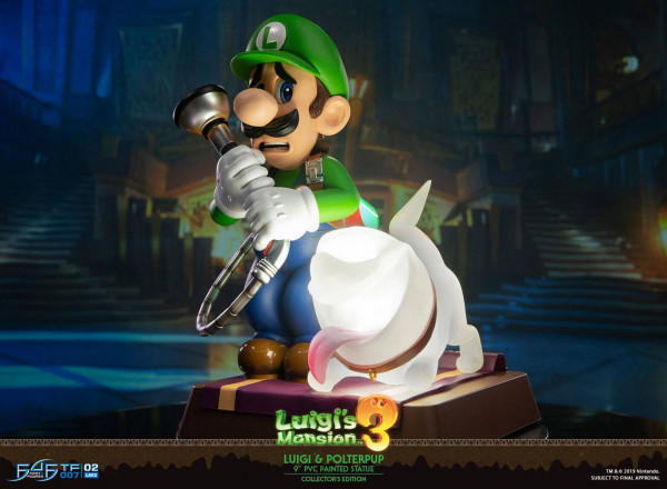 Luigi's Mansion 3 - Luigi & Polterpinscher Statue / Collector's Edition: First 4 Figures