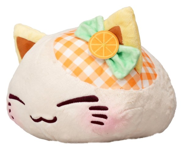 Nemuneko Cat - Orange Plüschfigur / Fruit Großes: Furyu