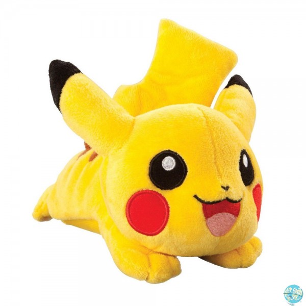 Pokemon - Pikachu mit Sound Plüschfigur: Tomy