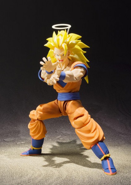 Dragonball Z - SSJ3 Son Goku Actionfigur - S.H.Figuarts: Bandai