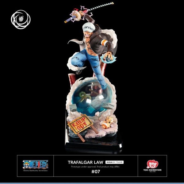 One Piece - Trafalgar Law Figur / IKIGAI: Tsume