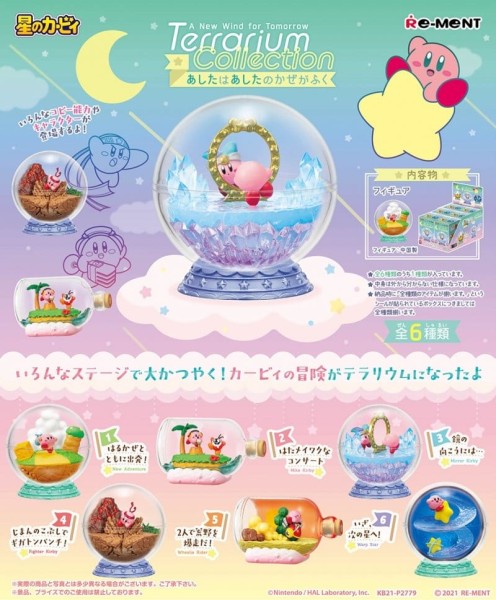 Kirby - Terrarium A New Wind for Tomorrow Blind Box Minifiguren: Re-Ment