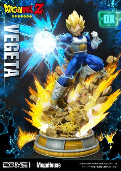 Dragon Ball Z - Super Saiyajin Vegeta Statue / Deluxe Version: Prime 1 Studio