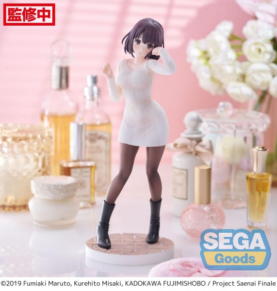 Saekan: How to Raise a Boring Girlfriend - Megumi Kato Statue / Luminasta - Sweater Ver.: Sega