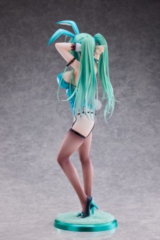Anteprima: Original Character - Green Twin Tail Bunny-chan Statue: PartyLook Anteprima: Original Character - Green Twin Tail Bunny-chan Statue: PartyLook