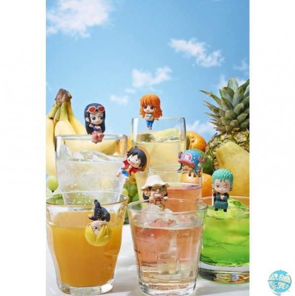 One Piece - 8er Minifigurenset - Ochatomo Serie / Teatime of Pirates: MegaHouse