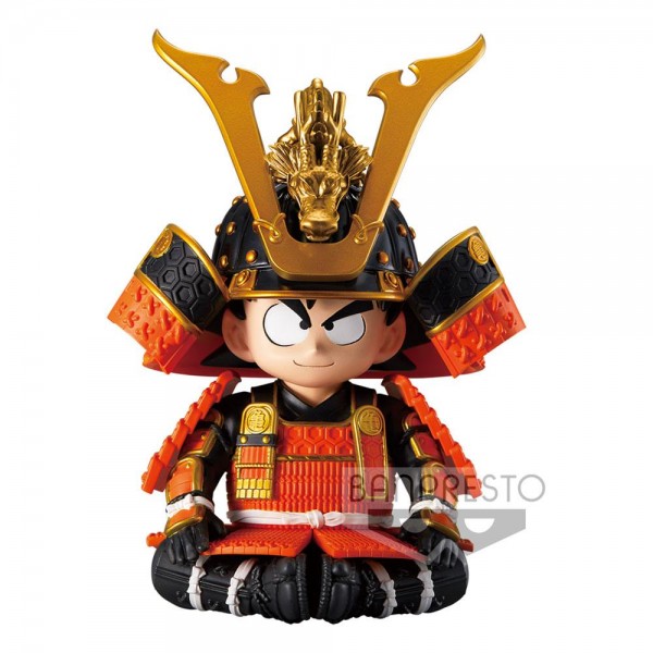 Dragonball - Kid Goku Figur / Japanese Armor & Helmet Ver. A: Banpresto