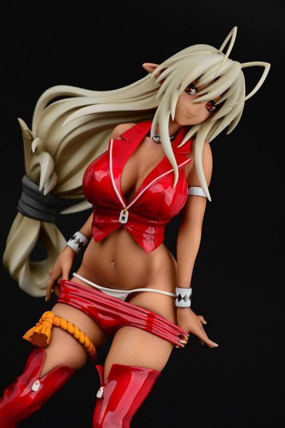 Full Metal Daemon Muramasa - Muramasa Statue - The 3rd Race Queen / Red: Orca Toys