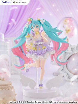 Hatsune Miku - Hatsune Miku Figur / Tenitol - Yumekawa Princess Lavender Version: Furyu Hatsune Miku - Hatsune Miku Figur / Tenitol - Yumekawa Princess Lavender Version: Furyu