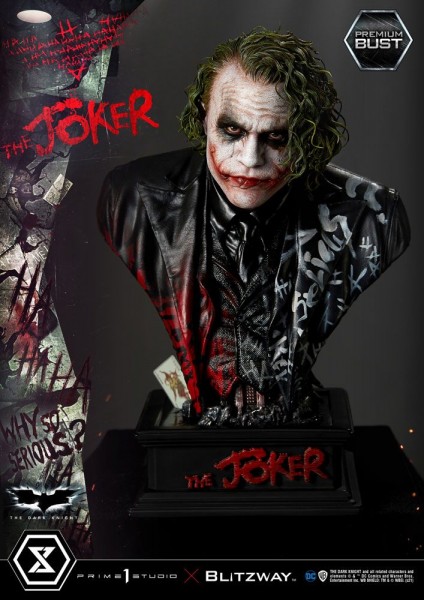 The Dark Knight - Joker Premium Büste: Prime 1 Studio