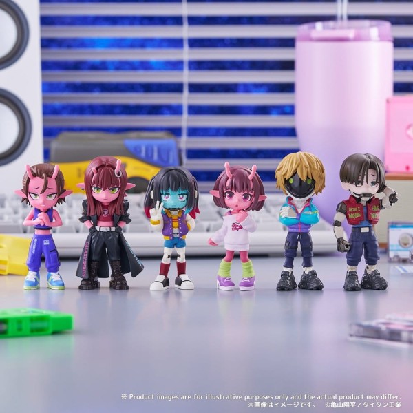 Galactic Milky?Subway Express Minifiguren / Blind Box Display: Bushiroad