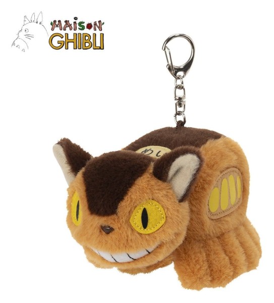 Mein Nachbar Totoro - Catbus Plüsch-Schlüsselanhänger / Nakayoshi: Sun Arrow