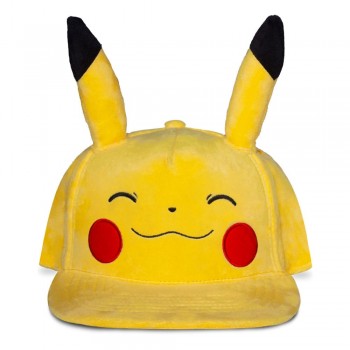 Pokemon  - Snapback Cap / Smiling Pikachu: Difuzed Pokemon  - Snapback Cap / Smiling Pikachu: Difuzed