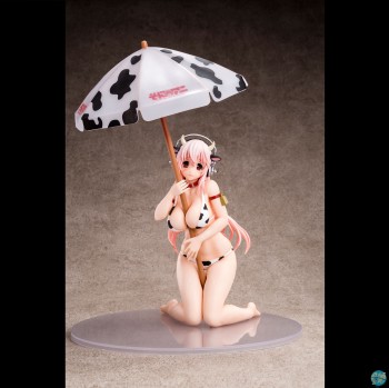 Super Sonico The Animation - Sonico Statue - Holstein Bikini Version: Genco Super Sonico The Animation - Sonico Statue - Holstein Bikini Version: Genco