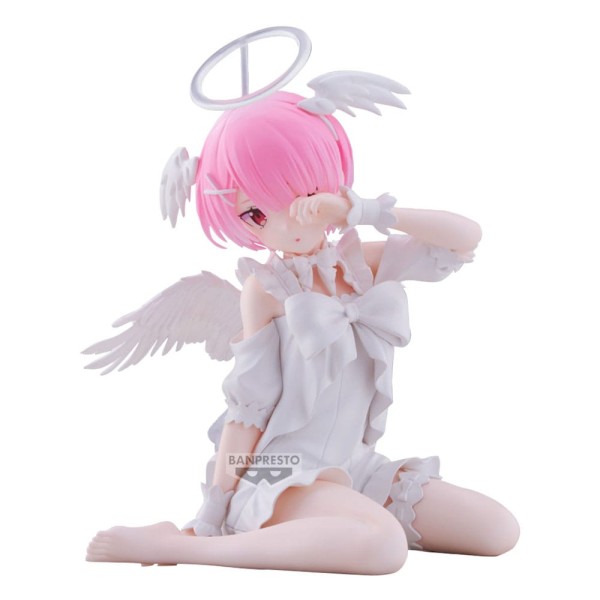Re:Zero - Ram Sweet Angel Statue / Starting Life in Another World Relax Time: Banpresto