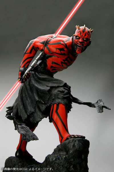 Star Wars - Darth Maul Statue / ARTFX - apanese Ukiyo-E Style Light-Up Edition: Kotobukiya