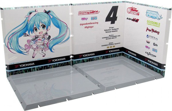 Dioramension - Racing Miku 2019 (Pit E) / Zubehör-Set: PLM