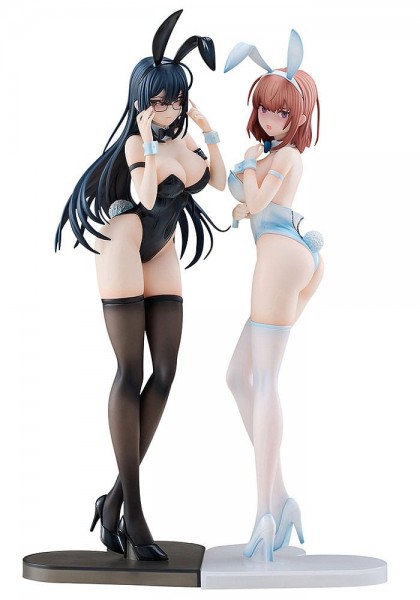 Original Character - Black Bunny Aoi & White Bunny Natsume Statue: Ensoutoys